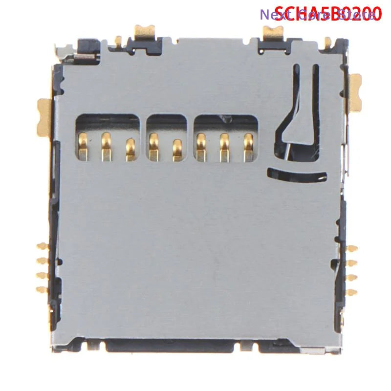 SCHA5B0200 Micro SIM Card Connector – Gold Plated Contacts SIM Card Connector HIP