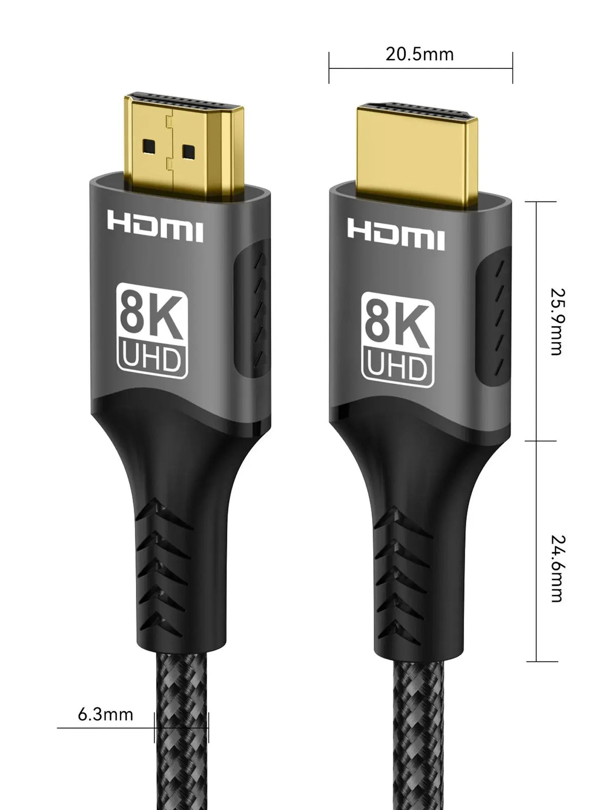 HDMI 2.1 Cable 8K@60Hz 4K@120Hz 48Gbps – PS5, PC, TV HDMI Cable HIP