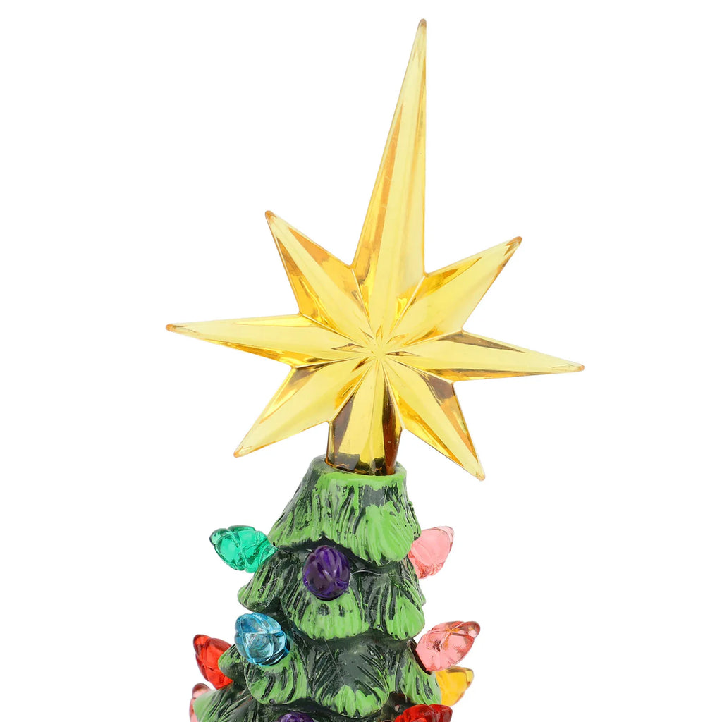Dwarf Xmas Tree Decoration Sturdy Gnomes Xmas Tree Figurine Decor Colorful Light Versatile Stylish Look Compact for Countertop HIP
