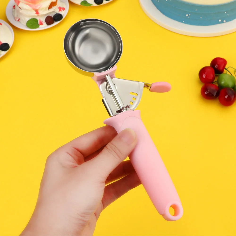 Stainless Steel Ice Cream Scoop & Melon Fruit Baller Ice Cream Scoop HIP