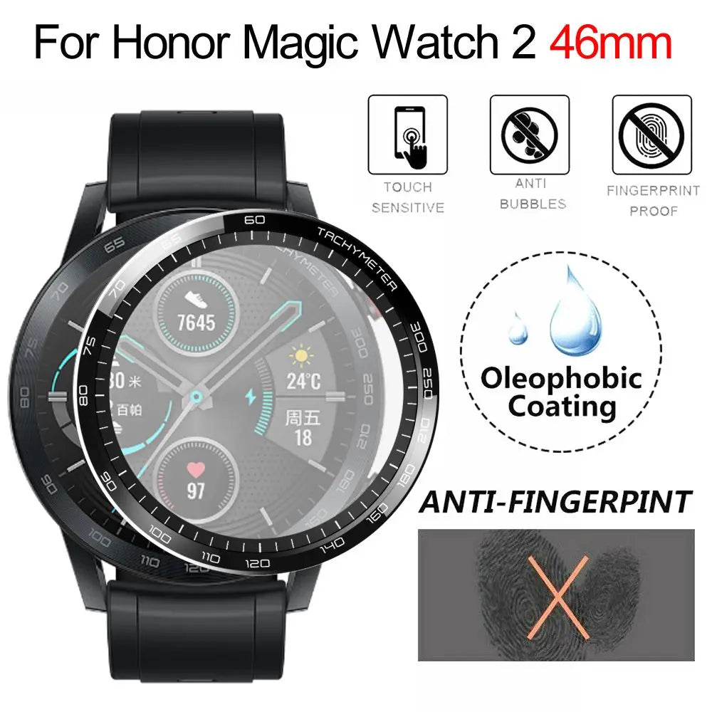 3D Curved Screen Protector – Honor Magic Watch 2 46mm Smartwatch Screen Protector HIP