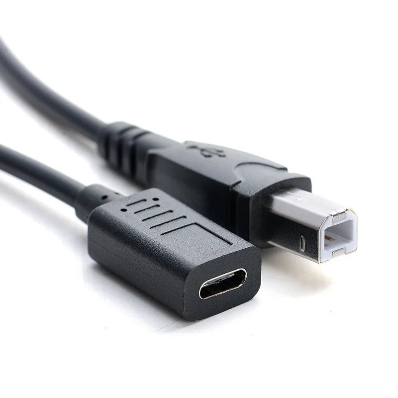USB-C to USB-B Adapter Cable | Printer, Scanner & HDD USB Adapter Cable HIP