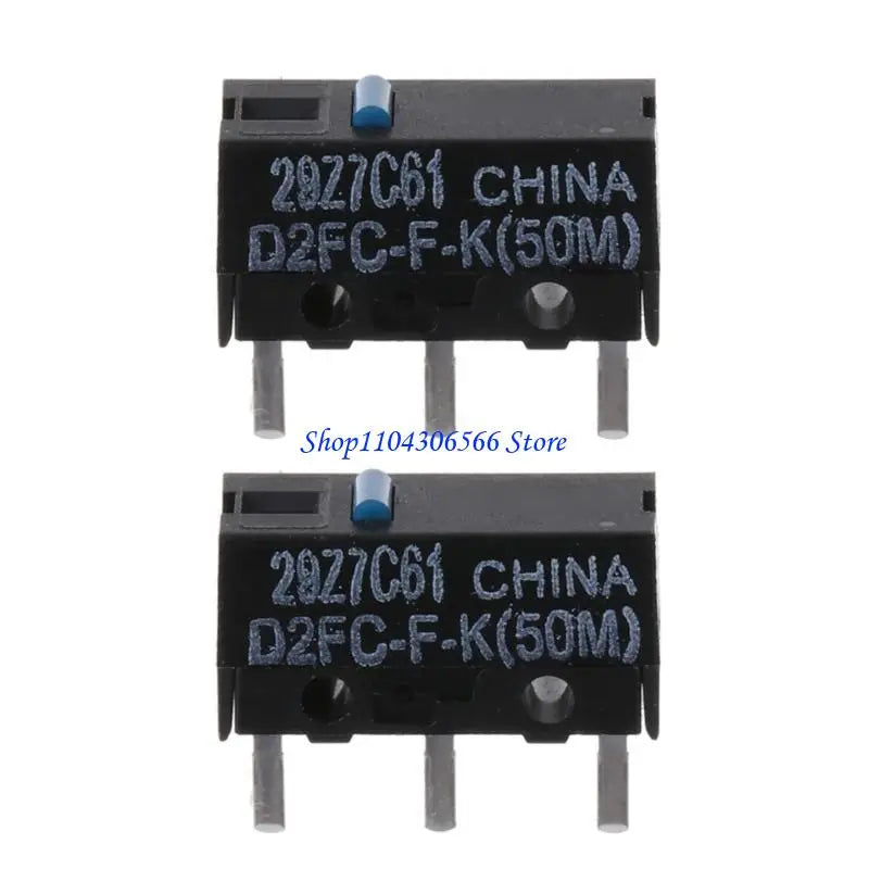 D2FC-F-K 50M Mouse Micro Switch Replacement – 2-Pack Mouse Micro Switch HIP