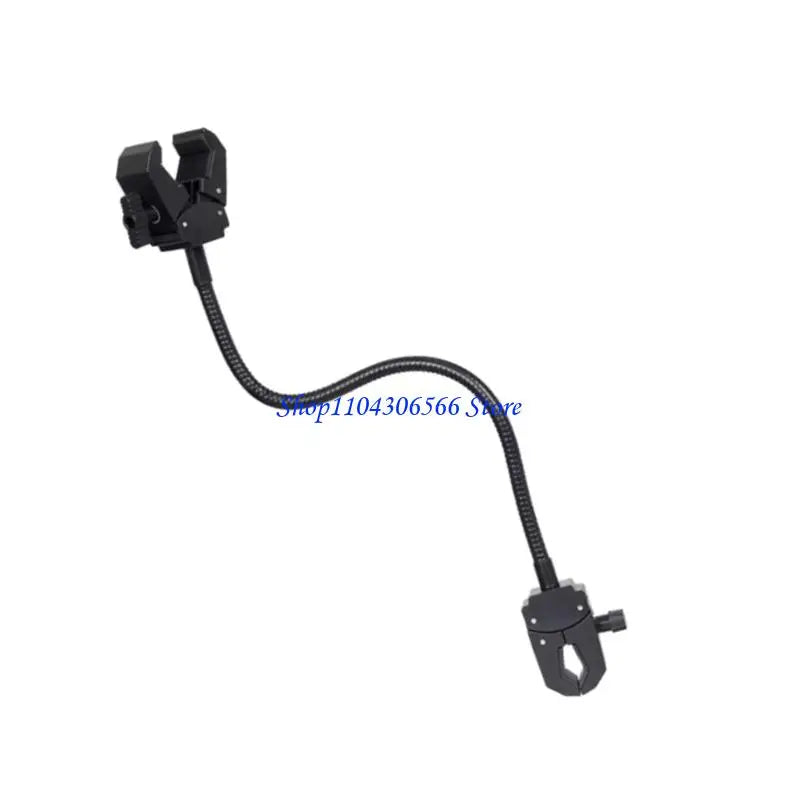 Bendable Gooseneck Double Clamp Stand for Mic & Studio Gear Gooseneck Clamp Stand HIP