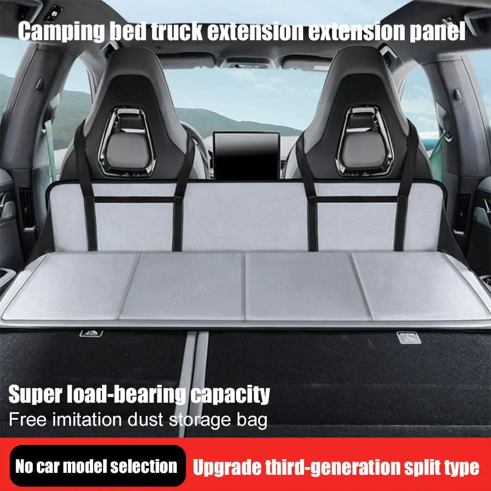 Car Camping Bed Foldable Travel Mattress Non Inflatable Car Extra Long Mattress Couple For SUV Tesla Model Y/3 Vehicle Mat HIP