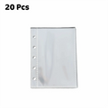 M5 PU Leather Card Book – 20-Page Idol & Photo Card Album Card Collection Album HIP Inner Pages