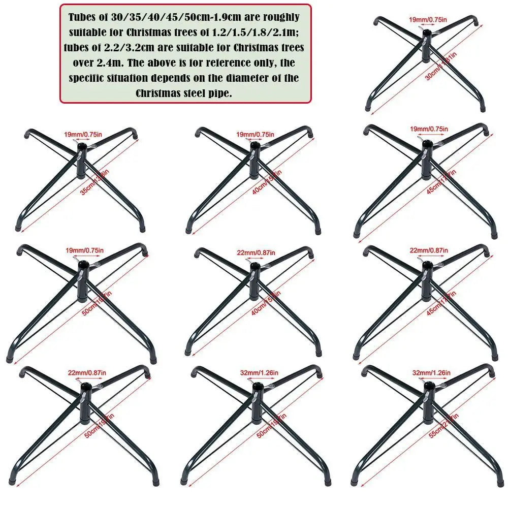 Rotating Metal Christmas Tree Stand Base – 6 Sizes | HIP Christmas Tree Stand HIP