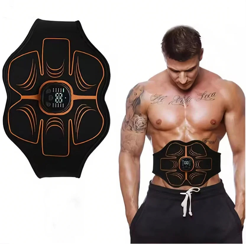 EAb Rechargeable Abs Muscle Toner Belt – Men & Women EMS Abs Toner Belt HIP