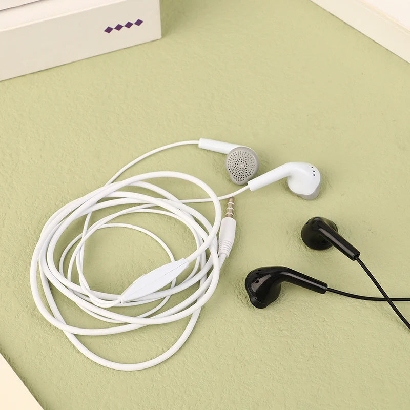 EHS61 3.5mm Wired Earphones with Mic for Samsung Galaxy Wired Earphones HIP