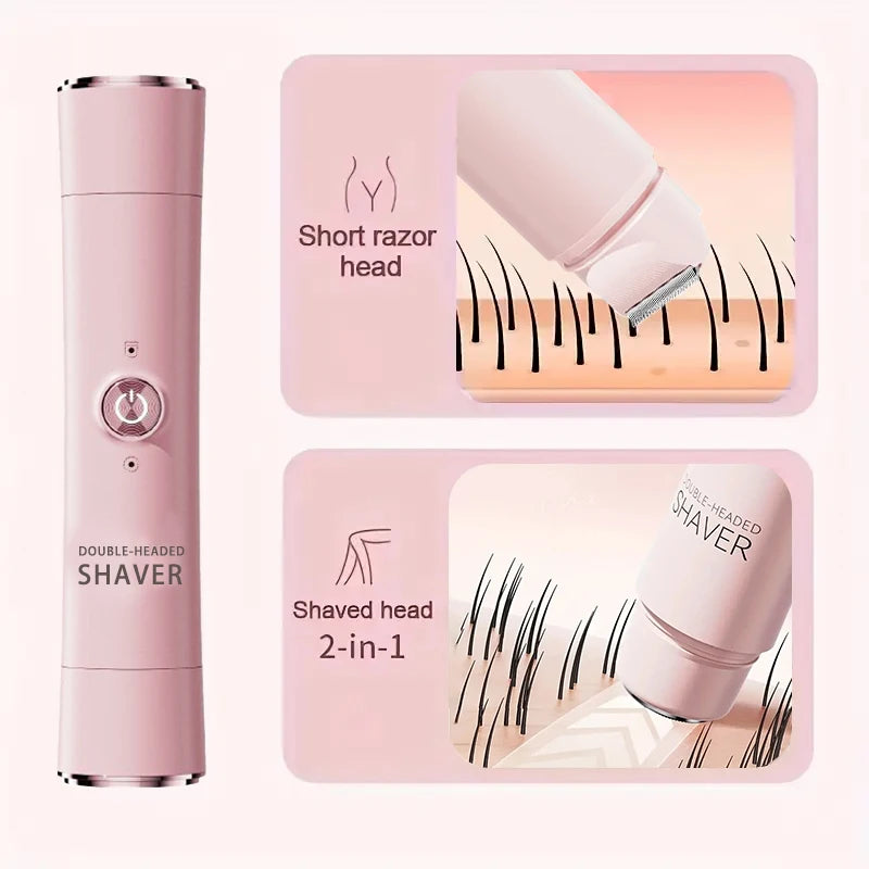 Women's 2-in-1 Dual Head Electric Shaver & Body Trimmer Electric Shaver HIP