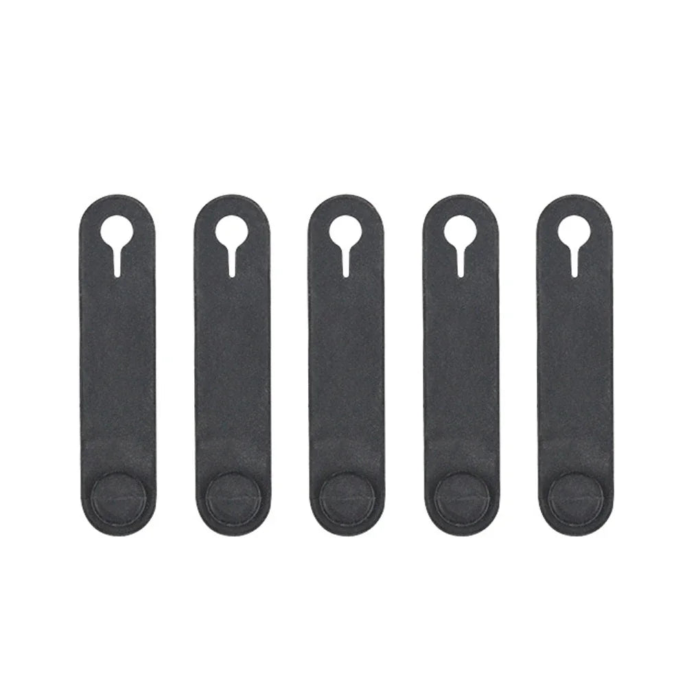 5Pcs 5/9cm Rubber Cable Ties For Securing Cable Ties Wiring Harness Rubber Bands Motorcycle Electric Vehicle Accessories HIP 5CM