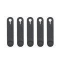 5Pcs 5/9cm Rubber Cable Ties For Securing Cable Ties Wiring Harness Rubber Bands Motorcycle Electric Vehicle Accessories HIP 5CM