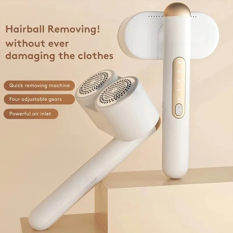 Double Head Electric Fabric Shaver & Lint Remover – USB Rechargeable Electric Fabric Shaver HIP