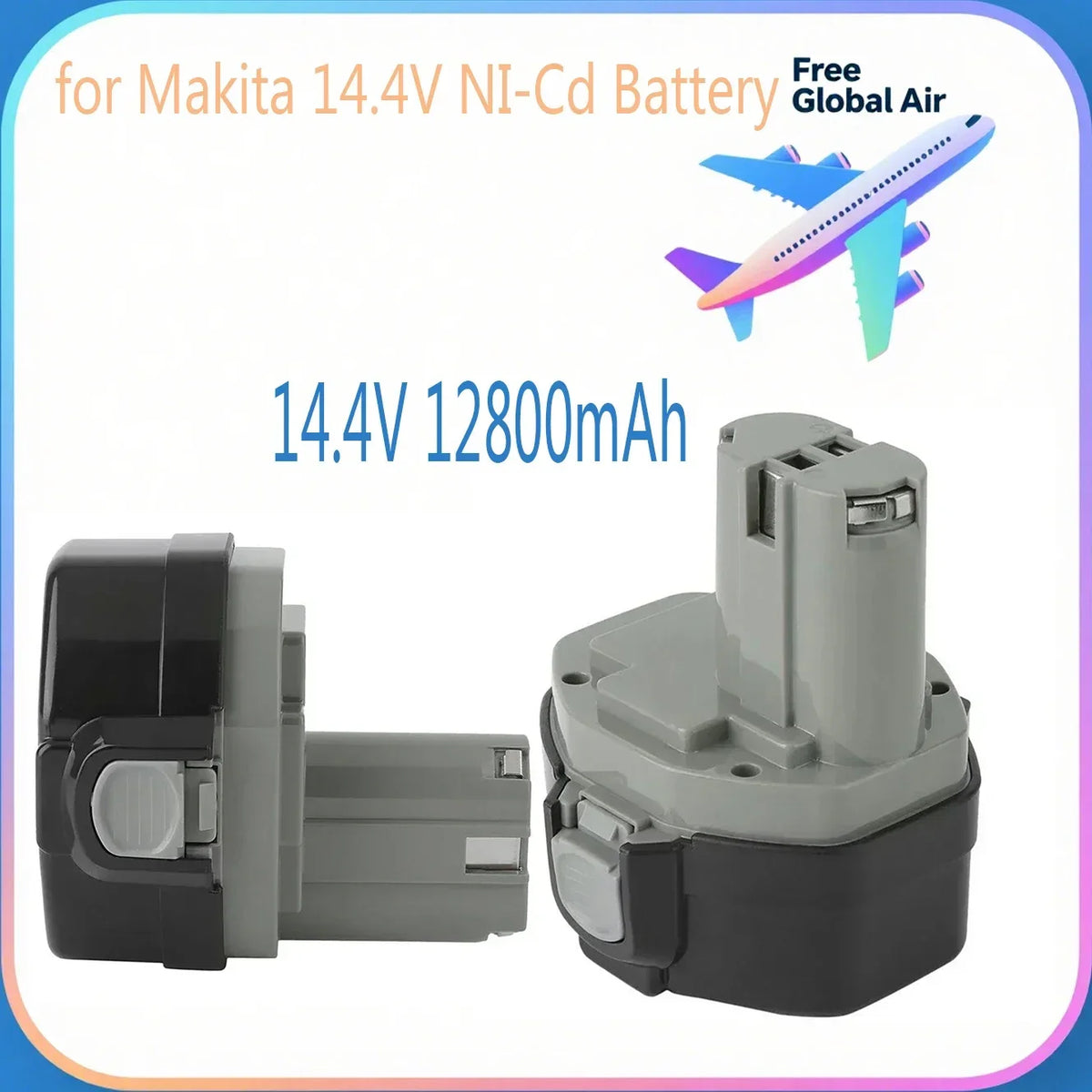 Makita 14.4V NI-Cd 12800mAh Replacement Battery PA14 1420–1435F Power Tool Battery HIP 3000mAh