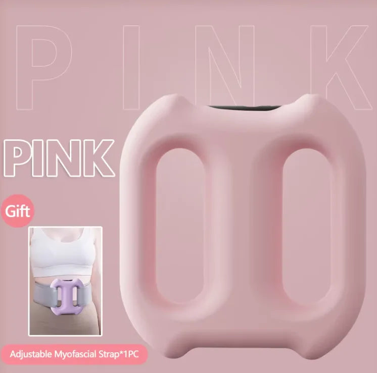 Rechargeable Vibrating Massage Ring – Waist & Abdomen Vibrating Massage Ring HIP pink