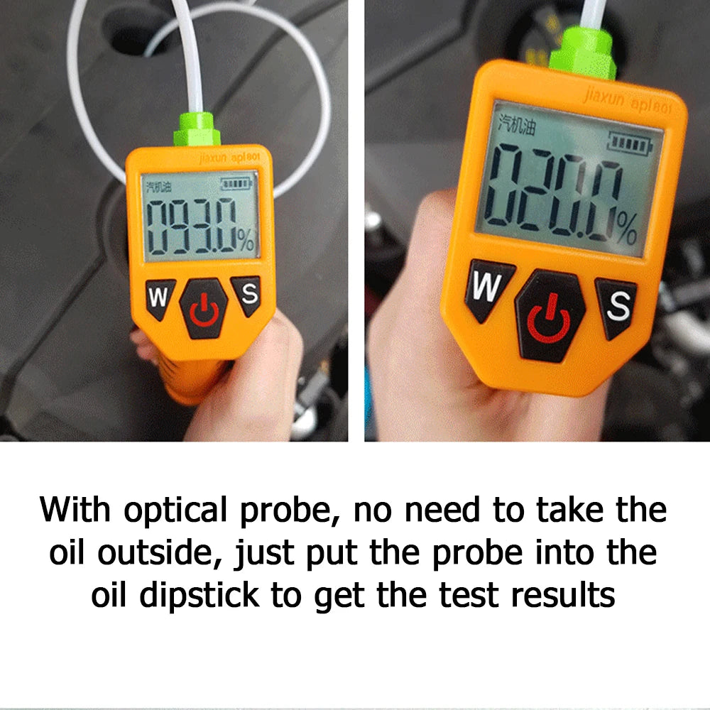 Car Testing Tools Engine Oil Tester for Auto Check Oil Quality Detector with LED Display Gas Analyzer Car Testing Tools HIP