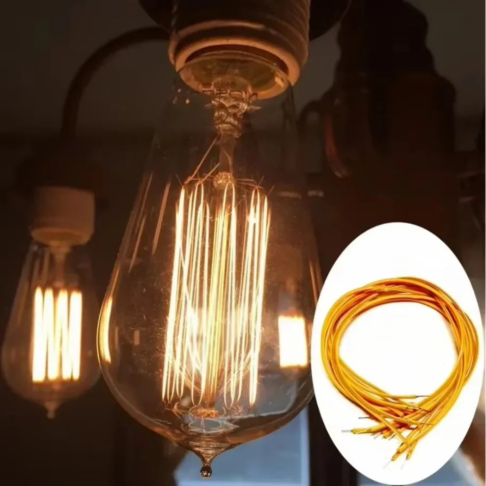 5-Pack Flexible LED COB Filament 3V Edison DIY Decor Bulb LED Filament Strip HIP