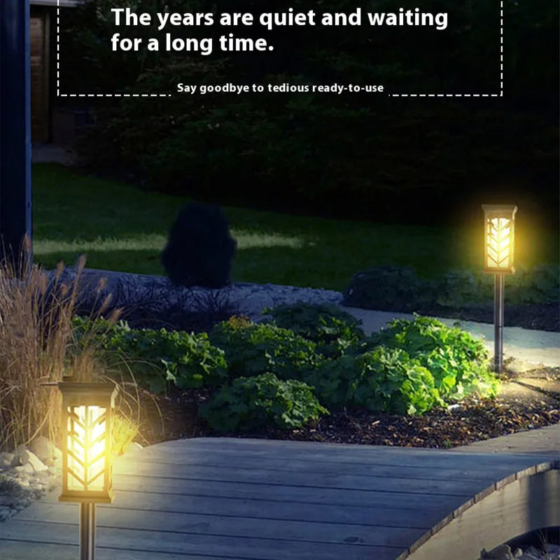 Solar LED Pathway Lights – Waterproof Outdoor Landscape Lamps Solar Pathway Light HIP