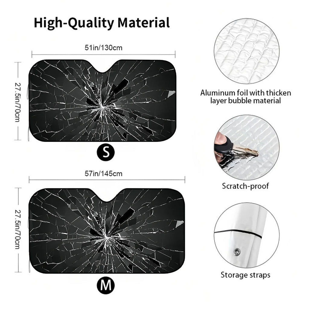 Foldable Car Windshield Sunshade – UV Blocker & Shade Car Sunshade HIP
