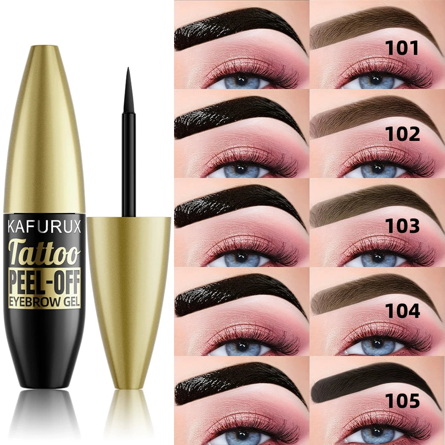 1PC Peel Off Eyebrow Gel Tint,Semi Permanent Brow Tint, Waterproof Transfer-proof For Fuller Defined Looking Brows Makeup Gifts HIP