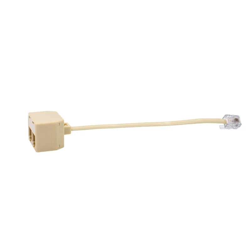 RJ11 6P4C Telephone Splitter 1 to 2 Adapter – OULLX Telephone Line Splitter HIP