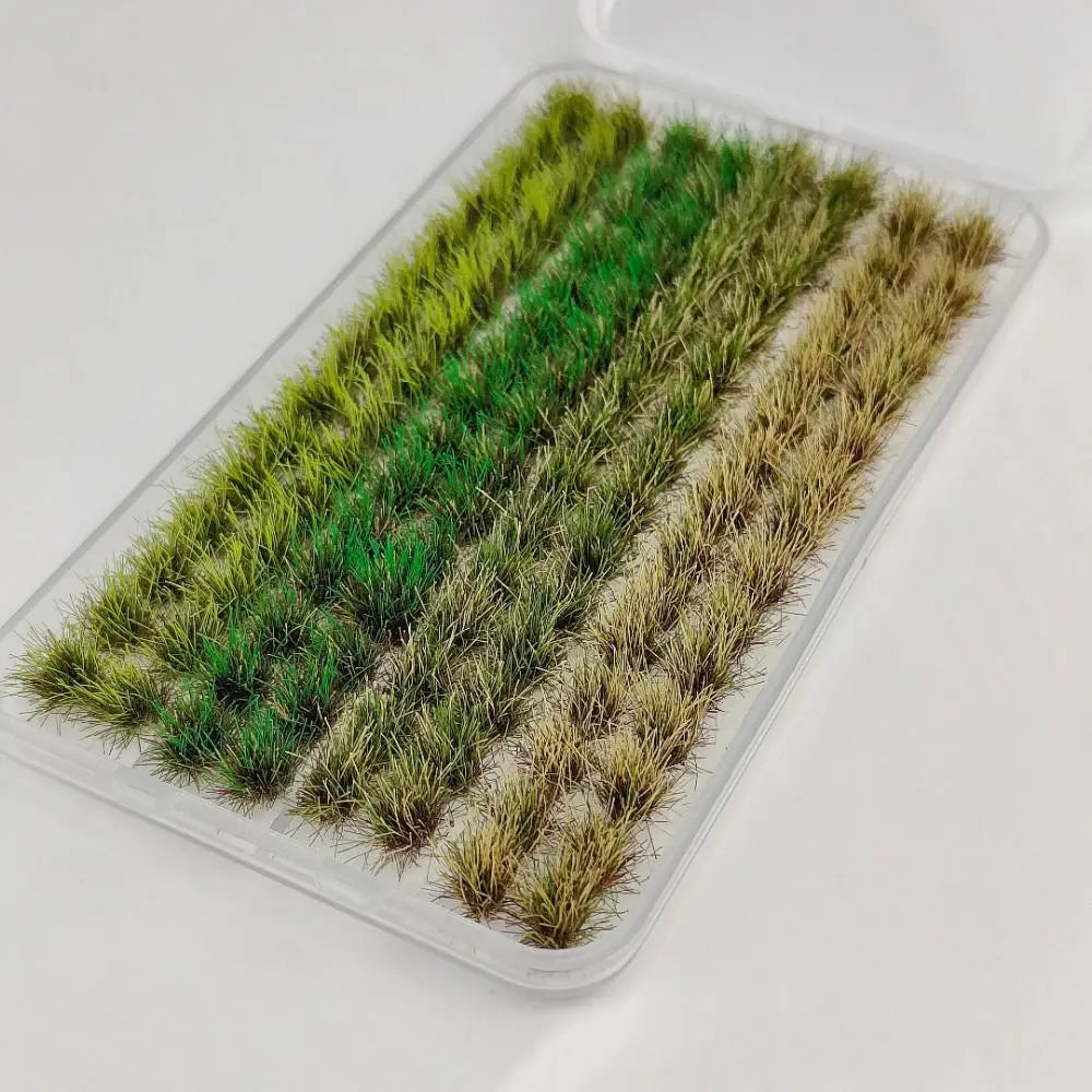 120Pcs Self-Adhesive Grass Tufts 8mm – Miniature Scenery Miniature Scenery Tufts HIP