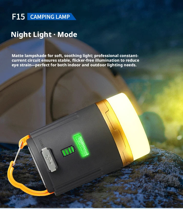 ESMARTER Magnetic USB Rechargeable LED Camping Lantern Portable Camping Lantern HIP