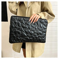 Quilted Star Laptop Sleeve – Lightweight Protective Case Laptop Sleeve Case HIP Black 14 inches
