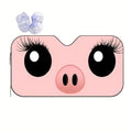 Cartoon Pig Foldable Car Sun Visor – Fun Summer Auto Accessory Car Sun Visor HIP 1-M