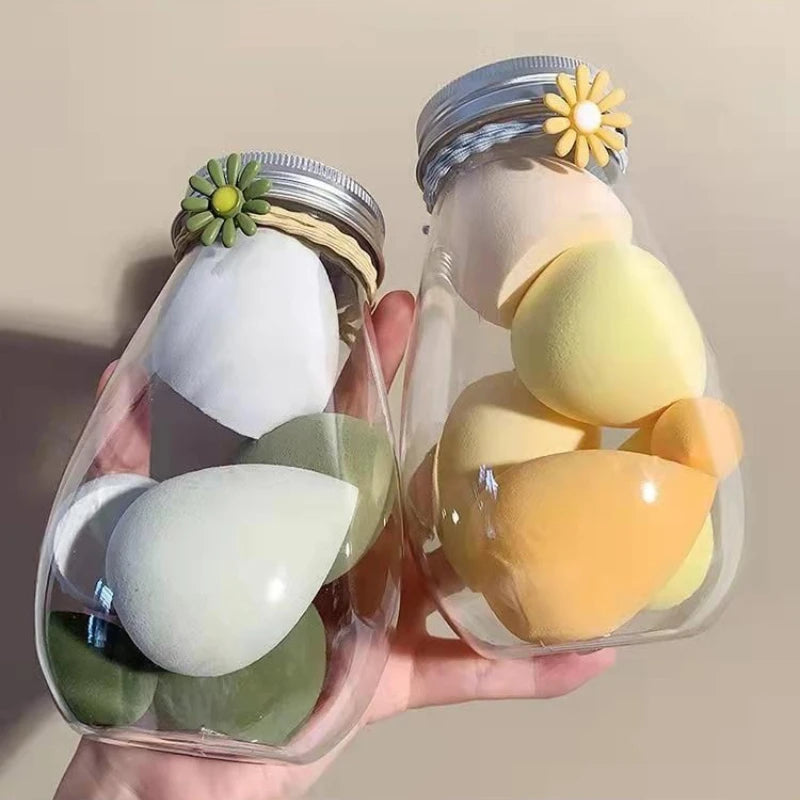 Makeup Egg Dry Wet Dual Use Water Droplets Diagonal Cut Makeup Egg Independent Packaging No Powder Makeup Egg Powder Puff HIP