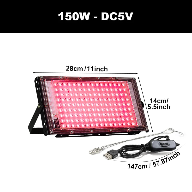 YNL IP65 LED Flood Light 50W 100W 150W – Outdoor Garden Lamp Outdoor LED Floodlight HIP 150w With iron wire