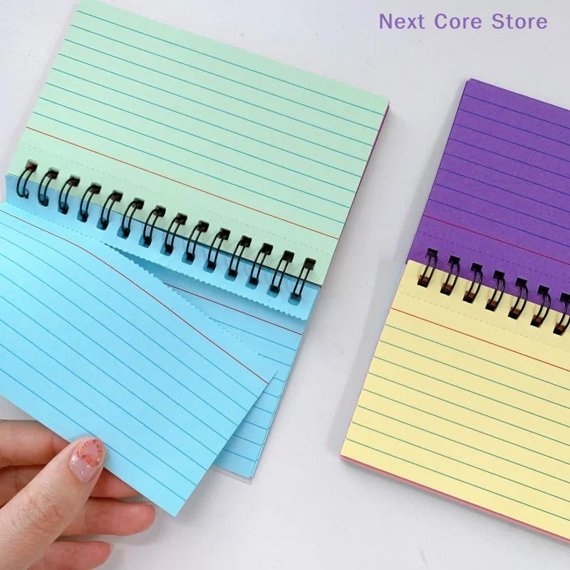 50-Sheet Colorful Tearable Mini Spiral Notebook – Memo Pad Mini Spiral Notebook HIP
