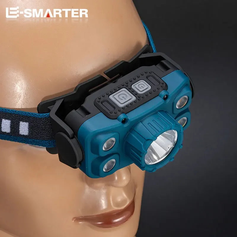 ESMARTER LED Headlamp USB Rechargeable Waterproof High Lumens LED Headlamp HIP