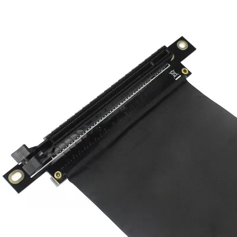 PCIe 3.0 x16 GPU Ribbon Extension Cable 20CM – Flat Flex GPU Extension Cable HIP