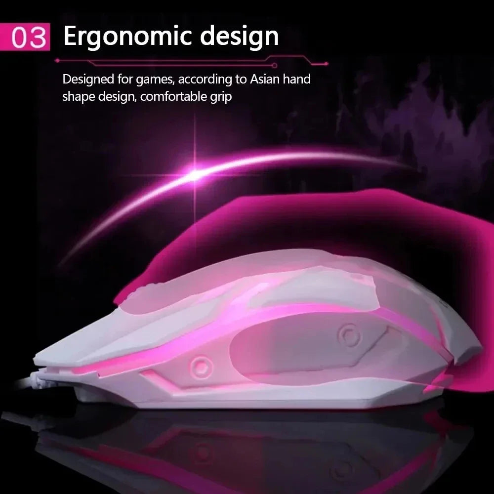 KEBIDUMEI RGB USB Wired Gaming Mouse – Ergonomic Optical Wired Gaming Mouse HIP