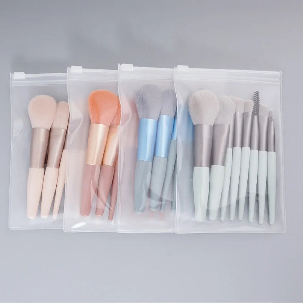 RUZOFO 8-Piece Makeup Brush Set – Blush, Foundation & More Makeup Brush Set HIP