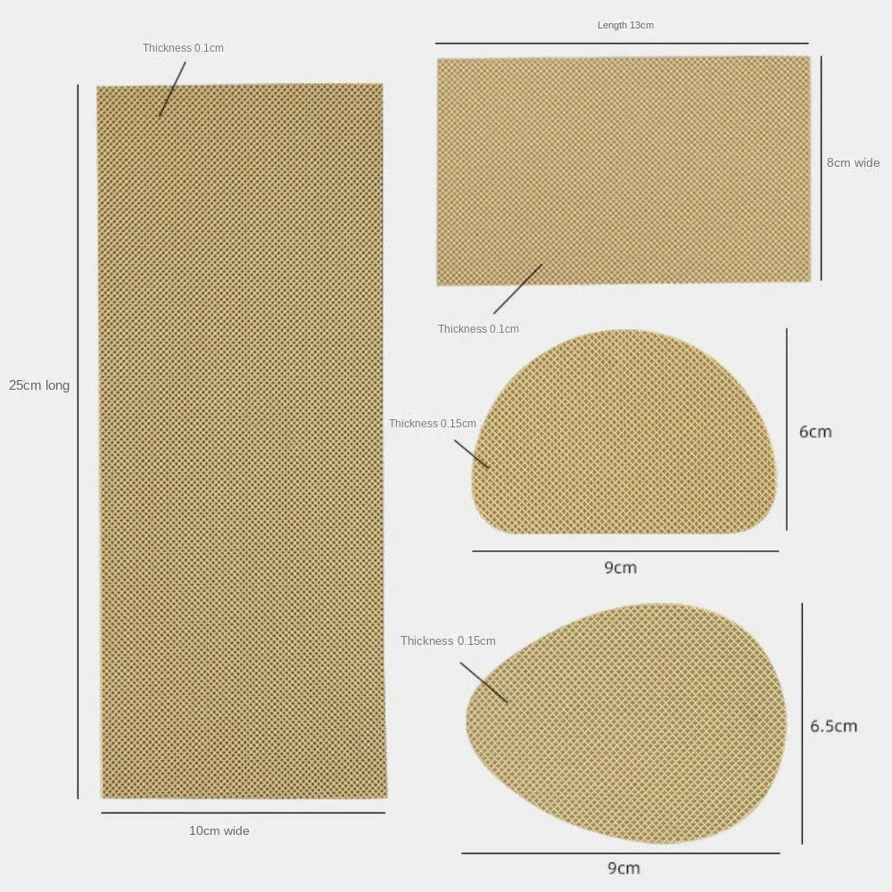 Rubber Shoe Sole Repair Patches – Anti-Slip Outsole Pads Shoe Sole Repair Pads HIP