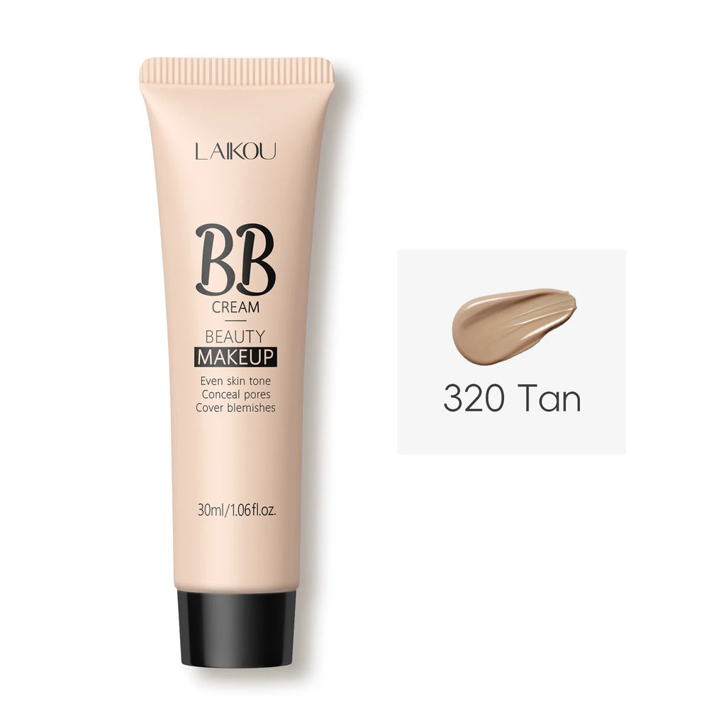 LAIKOU BB Cream Foundation 30ml – Oil-Free Natural Finish BB Cream Foundation HIP 320 30ml