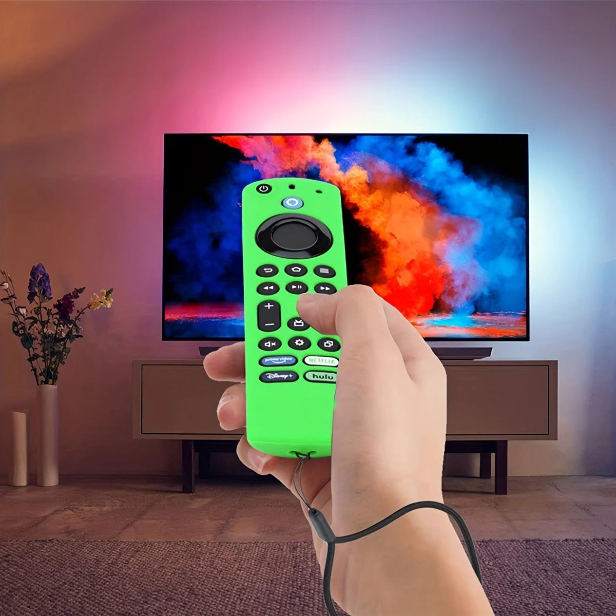 Glow in the Dark Silicone Remote Case for Fire TV & Alexa Remote Control Case HIP