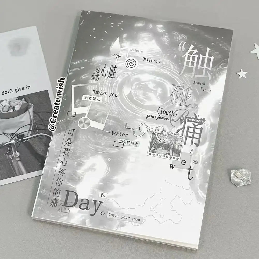 Japanese Style Sticker Book – Scrapbook & Collage Sheets Decorative Sticker Book HIP