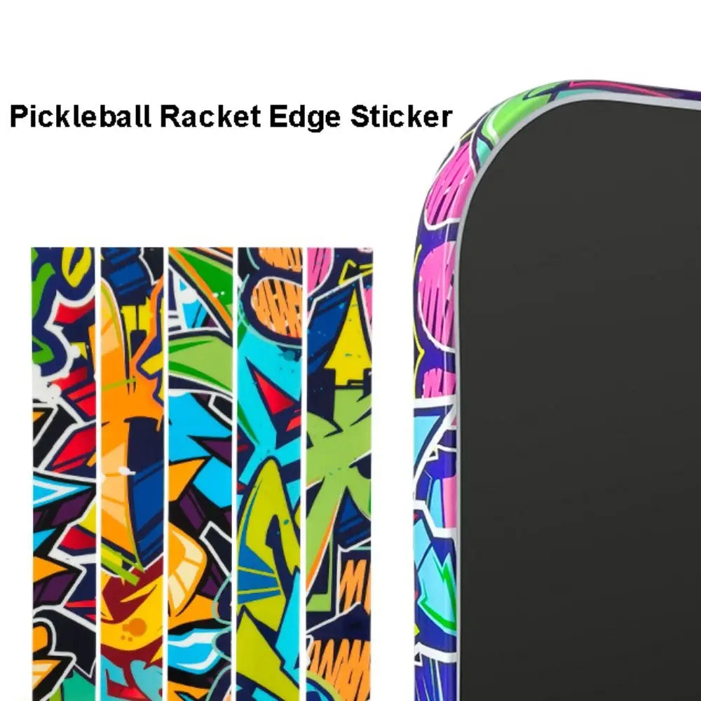 Graffiti Pickleball Paddle Edge Tape – TPU Protective Sticker Paddle Edge Tape HIP