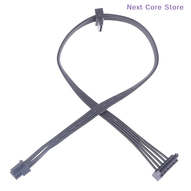 Mini 6-Pin to 2x SATA Power Cable – SSD & HDD Adapter SATA Power Cable HIP