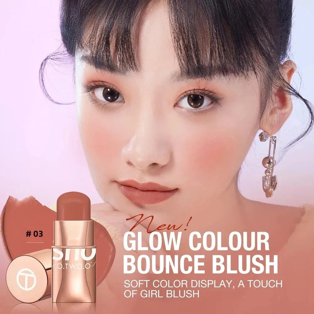 O.TWO.O 3-in-1 Cream Stick – Lip, Blush & Eye Makeup Multi-Use Makeup Stick HIP