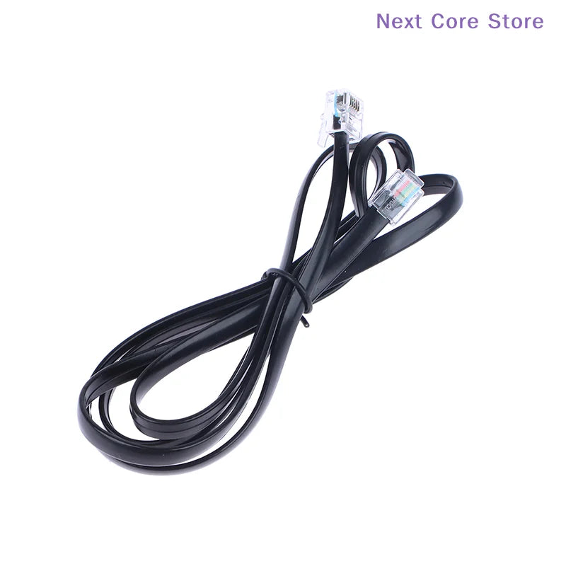 RJ12 6P6C Male to Male Telephone Extension Cable 1–5m Telephone Extension Cable HIP