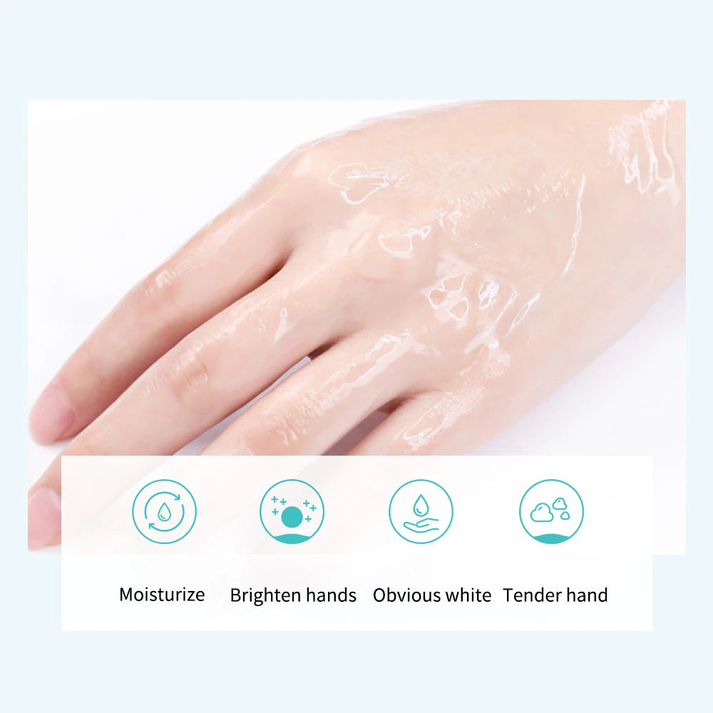 5 Pairs Goat Milk Hand Mask – Moisturizing & Exfoliating Hand Mask Treatment HIP