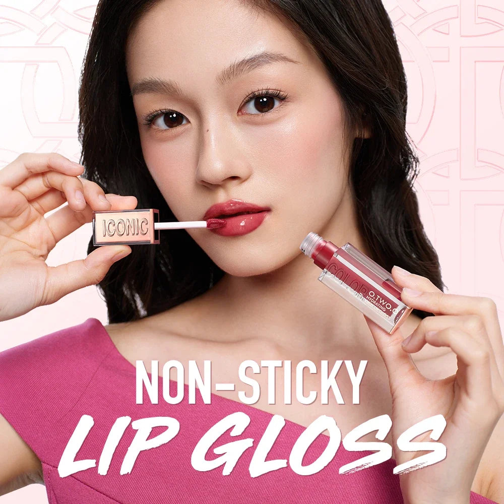 O.TWO.O Plump Lip Gloss – High-Shine, Hydrating & Waterproof Lip Gloss HIP
