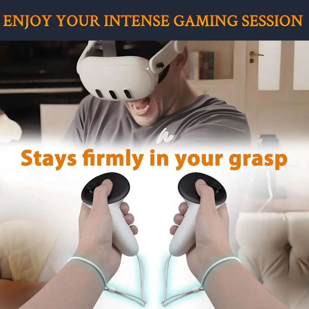 VR Controller Wrist Strap for Meta Quest 3 & 3S – Anti-Drop VR Controller Strap HIP