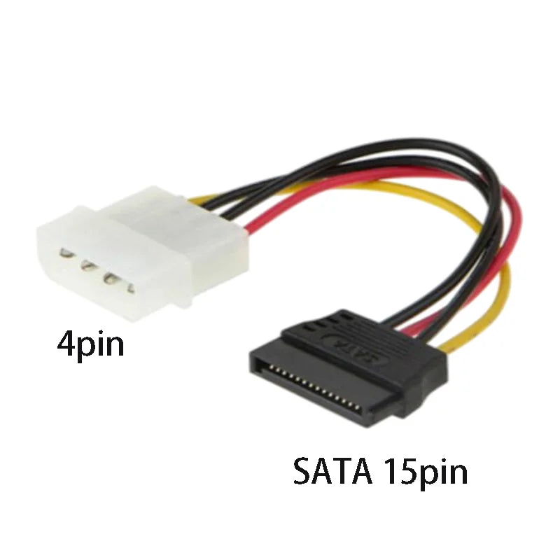Molex 4-Pin to SATA Power Adapter Cable | HDD Connector Power Adapter Cable HIP