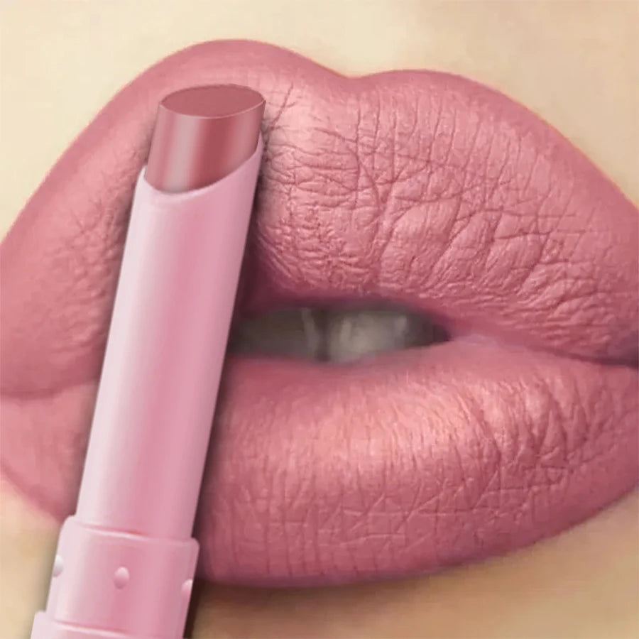 15 Color Cigarette Velvet Matte Waterproof Lipstick Long-lasting Lip Gloss Lip Makeup Red Brown Pink Lip Liner Pen Lip Tint HIP