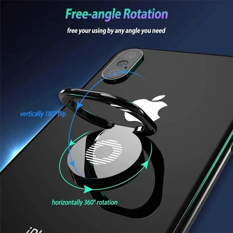 360° Metal Finger Ring Phone Holder & Stand – Universal Phone Ring Holder HIP